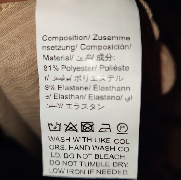 #### NWT-UPC RIB NITTED SCOOP NECK BODYSUIT( PETITES SIZE) - Picture 4 of 5